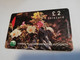 CYPRUS  PHONECARD 2 POUND  FLOWERS   NO 17CYPA    MAGNET CARD    ** 4502 ** - Zypern