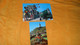 LOT 2 CARTES POSTALES DE 1963 OU 1968 ?../ SAN MARINO..A CURA E.G.T..../ SCALETTE CITTA...CACHETS + TIMBRES - Cartas & Documentos