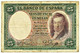 ESPAÑA - 25 Pesetas - 25.04.1931 - Pick 81 - Vicente Lopez - II Republica - 25 Peseten