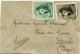 BELGIQUE LETTRE DEPART FLORENNES 21 II 21 POUR LA FRANCE - 1919-1920 Roi Casqué