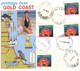 (FF 24) Australia - Greetings From Gold Coast (2 Covers 1980's) - Andere & Zonder Classificatie