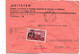 Rum119/ RUMÄNIEN - SIGHET 1949 Nach Hohenstein (Deutschland) Einschreiben, Einzrlfrankatur - Covers & Documents