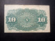 USA 1863: 10 Cents Fractional Currency - 1863 : 4° Edizione