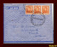 1952 New Zealand Airmail Letter Wellington Sent To Scotland 2scans - Lettres & Documents
