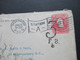 USA 1905 GA Umschlag Mit Fahnenstempel Washington DC Station A Und 3 F.B.B. Stempel Nach London / Nachporto - Briefe U. Dokumente