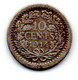 Pays -Bas - 10 Cents 1914 - TB - 10 Cent