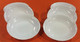 6 Assiettes Creuses Vintage  Arcopal France   Modèle Feston  Diamètre : 225 Mm - Borden