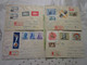 Lot De 9 Lettres De Hongrie Beaux Affranchissements - Postmark Collection