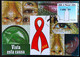 Delcampe - BRAZIL Maximo Postal Campanha Contra A Aids Vista Esta Causa Saude Cartao Postal - Otros & Sin Clasificación