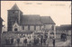 +++ CPA - LIMONT - Donceel - L'Eglise - Animée - Publicité Imprimerie REMICOURT - Timbres Colombophiles  // - Donceel