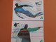5 Cartes Maximum . Card De Chine 1990.   Sport Beijing - Used Stamps