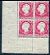 ICELAND 1912 Frederik VIII 2 Kr.corner Block With Variety  MNH/ **  Michel 74, Facit 119v - Neufs