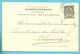 53 Op Kaart Stempel TROIS-PONTS, Met Firmaperforatie (perfin) " A.B.&C. " - 1863-09