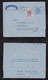 China Hong Kong 1955 Aerogramme Uprated Stationery Air Letter To UEBERLINGEN Germany - Covers & Documents
