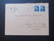 Böhmen Und Mähren 1942 Hitler Nr. 91 (2) MeF Ortsbrief Prag / Praha Vinohrady - Storia Postale