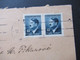 Böhmen Und Mähren 1942 Hitler Nr. 91 (2) MeF Ortsbrief Prag / Praha Vinohrady - Storia Postale