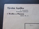 Böhmen Und Mähren 1942 Hitler Nr. 94 EF Umschlag Vyroba Kysliku Fr. Nejezchleb Komanditni Spolecnost V Brodku U Prerova - Lettres & Documents