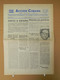 BP-329 CUBA ESPAÑA ANTICOMMUNIST NEWSPAPER ACCION CUBANA ESPAÑA PRINTING 23/MAR/1961. - [4] Themes