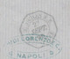 1858 - Lettre Pliée Avec Correspondance De Napoli Vers Lyon, France - Entrée Deux Sicile Marseille - Taxe 15 - Sicily