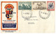 (HH 29) New Zealand FRONT Cover ONLY - Posted To Hamilton - 1956 - Centennial Stamps - Southland - Lettres & Documents