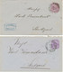 WÜRTTEMBERG GANZSACHEN 1876 5 Pf GU ABART FEHLDRUCK In Der Farbe Llilarosa - Postal  Stationery