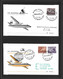 Luxembourg - Post Aérienne - Luftpost - Collection Vols Luxair LX1-LX21 Sur Feuilles Lindner - Collections