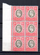 SOMALILAND 1905-06 KEVII - BLOCCO DI 6 Sc 41 SG 46 MNH** BDF  VEDI SCAN - Somaliland (Protectorat ...-1959)