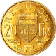 Monnaie, Réunion, 20 Francs, 1955, Paris, ESSAI, SPL+, Aluminum-Bronze, KM:E7 - Reunion