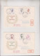 YUGOSLAVIA, 1970 LJUBLJANA FDC Covers Registered To Germany - Andere & Zonder Classificatie