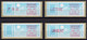 France ATM Stamps C001.69123 Michel 6.4 Zd Series ZS3 Neuf / MNH / Crouzet LSA Distributeurs Automatenmarken Frama Lisa - 1985 Papier « Carrier »