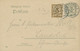 BAYERN "REGENSBURG 2" K2 Auf 3 + 2 Pf AH-GA-Postkarte 1911 Nach LANDSHUT ABART - Entiers Postaux
