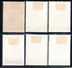 78.1954 CYPRUS INK BLOT,HELLAS 741-746 MH - Andere & Zonder Classificatie