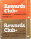 Lot De 2 Cartes : Hooters Casino Hotel Las Vegas : Rewards Club+ Orange & Gold - Casinokarten