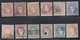 Spain - 1870 - 1m-12c - Yv. 102-113 - Used - Used Stamps