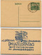 SAARGEBIET P15  Postkarte ZUDRUCK PHILATELISTENTAG Sost.1924  Kat. 50,00 € - Ganzsachen
