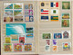 Brazil 1981 Complete Year 55 Commemorative Stamps  + 3 Souvenir Sheets + 4 Definitive Issues Some Yellowish Spots - Full Years