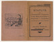 FRANCE - Association Française Radiotelluristes Sourciers-Puisatiers - Mini Brochure Statuts Et Identité - Toulon 1934 - Autres & Non Classés