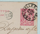 Kaartbrief, Carte Lettre  Mr Dujardin  Naar Bruxelles ,met Opdrukzegels Capon Nr 46 - Letter Covers