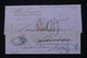 INDE ANGLAISE - Lettre De Calcutta Pour La France En 1870 , Voir Cachets Au Verso - L 90879 - 1858-79 Compañia Británica Y Gobierno De La Reina