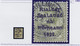 Ireland 1922 Thom Rialtas Faked 5-line Black Overprint On 1s Bistre-brown, Appears To Be Hand-impressed - Brieven En Documenten