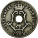 Monnaie, Belgique, 25 Centimes, 1908, TB+, Copper-nickel, KM:63 - 25 Centimes