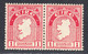 Ireland 1922-34 Mint Mounted, Pair, Sc# ,SG 72 - Nuevos