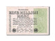 Billet, Allemagne, 1923-08-09 - 1 Million Mark