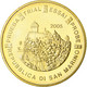 San Marino, 50 Euro Cent, 2005, Unofficial Private Coin, SPL, Bi-Metallic - Privatentwürfe