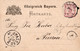 A1078- KONIGREICH BAYERN POSTKARTE 1888 STATIONERY STAMPED  PASSAU STAMP  PAUZENBERG - Other & Unclassified