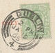 GB „DUBLIN / 4“ Superb Double Ring (28mm) ENGLISH Type (time And AM/PM In One) - Préphilatélie