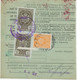 GB 1937 Boxed Red „SUBSTITUTE ….. / LONDON PARCEL SECTION“ Parcelcard UK - YU - Briefe U. Dokumente
