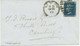 GB 1877 QV 2d. Deep Blue Pl.15 ('HC') Rare Variety: "TWQ PENCE" "LONDON / 28" - Covers & Documents