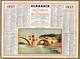 CALENDRIER GF 1937 - Le Pont D'Avignon, Dessin Sans Signature, Imprimeur Oller Puteaux - Big : 1921-40