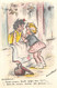 ¤¤  - Illustrateur  " Germaine BOURET "  -  Mini Carte   -  Confidence  -  ¤¤ - Bouret, Germaine